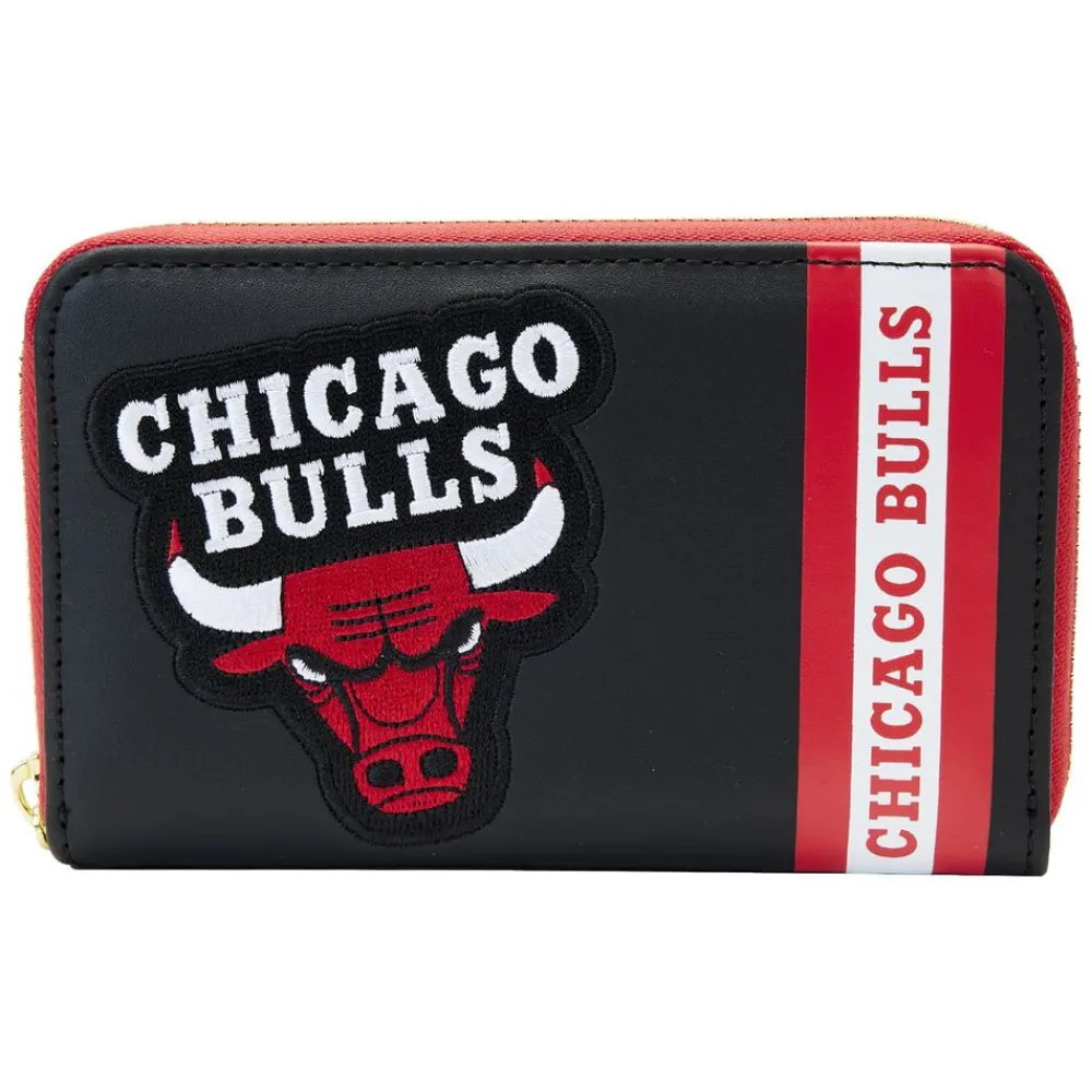 NBA Chicago Bulls Patch Icons Zip Around Wallet Online