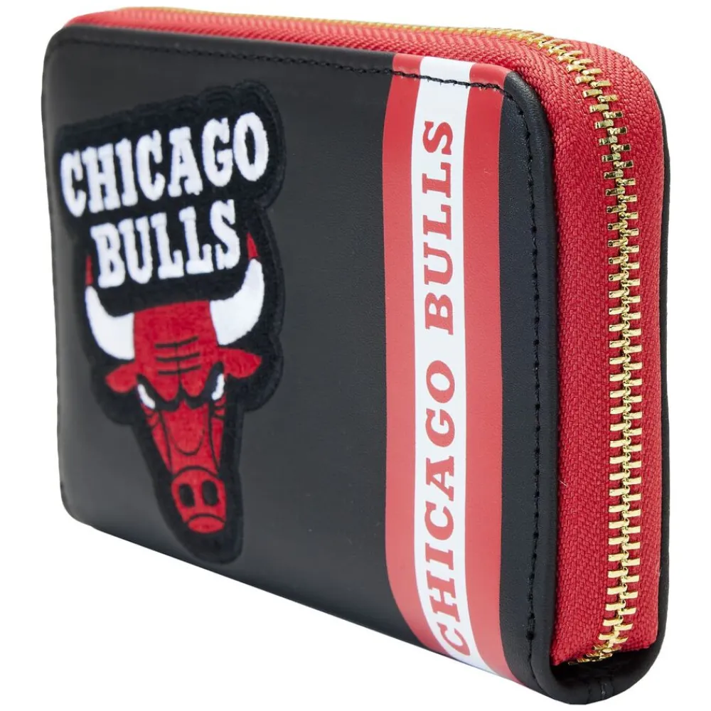 NBA Chicago Bulls Patch Icons Zip Around Wallet Online