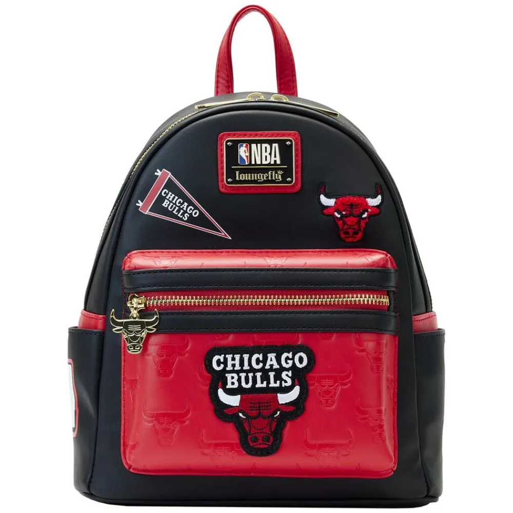 NBA Chicago Bulls Patch Icons Mini Backpack Discount