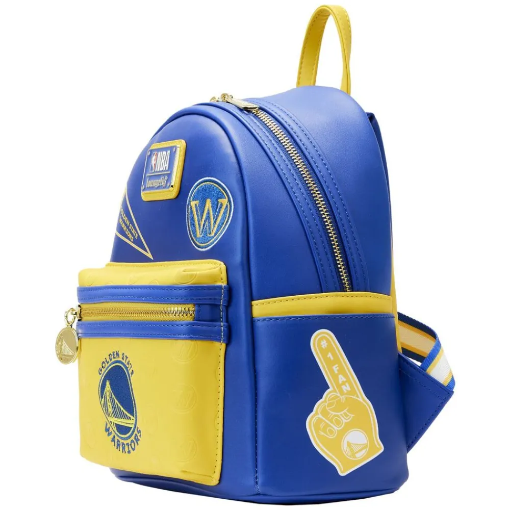 NBA Golden State Warriors Patch Icons Mini Backpack Cheap