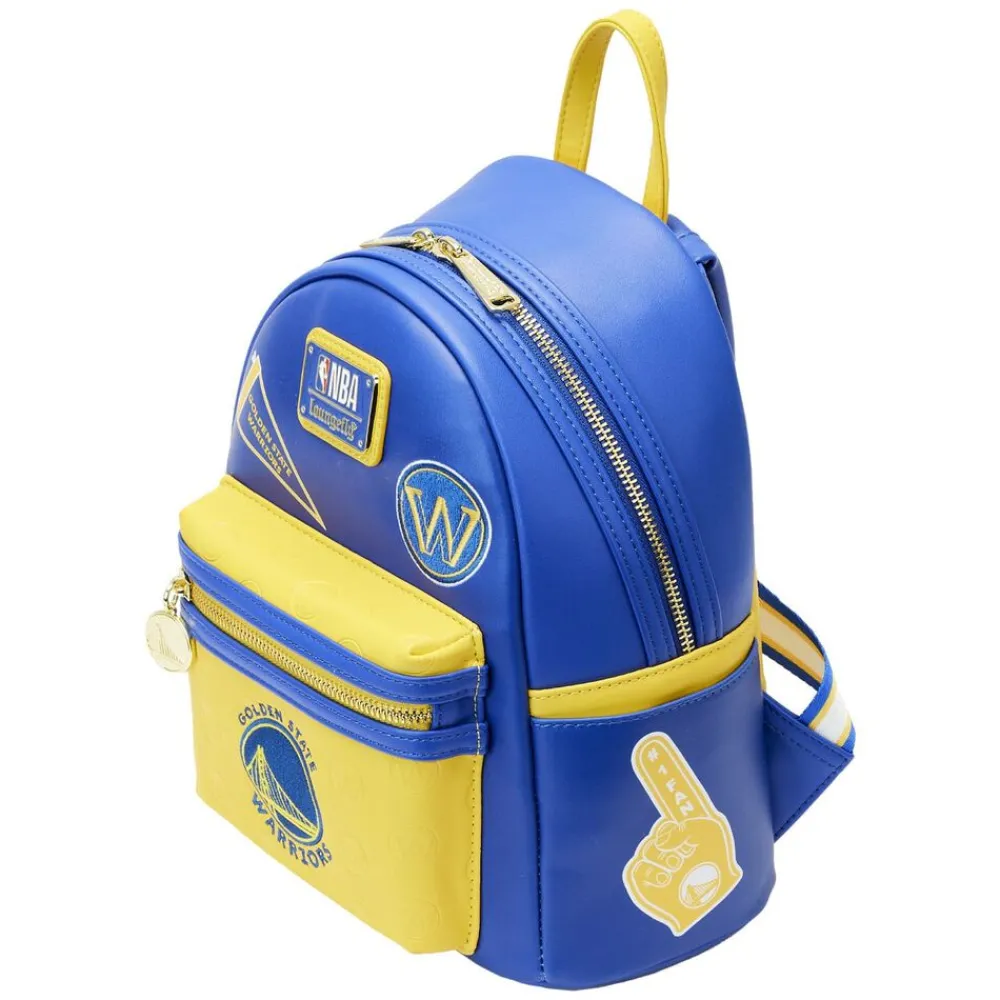 NBA Golden State Warriors Patch Icons Mini Backpack Cheap