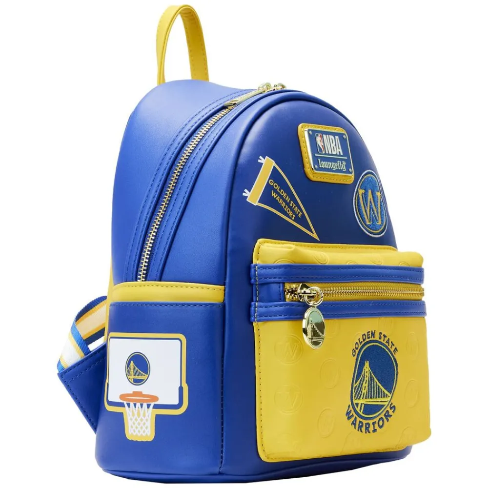 NBA Golden State Warriors Patch Icons Mini Backpack Cheap