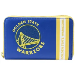 NBA Golden State Warriors Patch Icons Zip Around Wallet Cheap