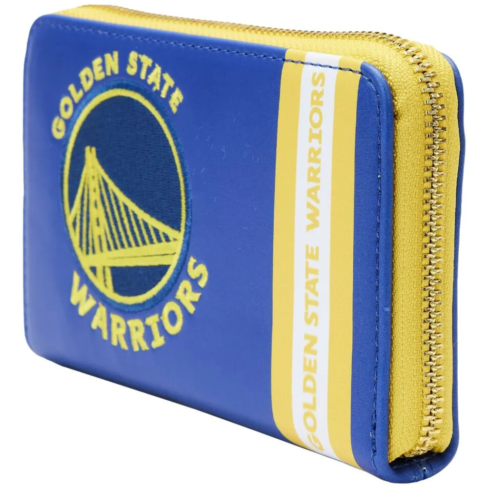 NBA Golden State Warriors Patch Icons Zip Around Wallet Cheap