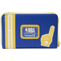 NBA Golden State Warriors Patch Icons Zip Around Wallet Cheap