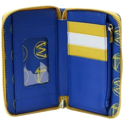 NBA Golden State Warriors Patch Icons Zip Around Wallet Cheap
