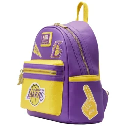 NBA Los Angeles Lakers Patch Icons Mini Backpack New