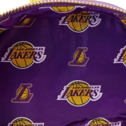 NBA Los Angeles Lakers Patch Icons Mini Backpack New
