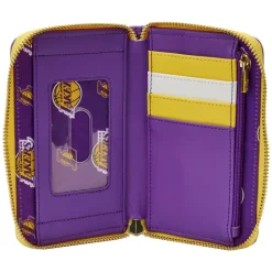 NBA Los Angeles Lakers Patch Icons Zip Around Wallet Discount