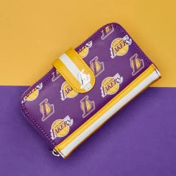 NBA Los Angeles Lakers Zip Around Wallet New