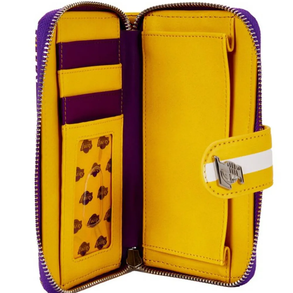 NBA Los Angeles Lakers Zip Around Wallet New
