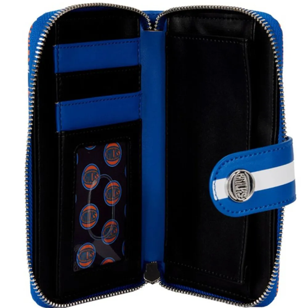 NBA New York Knicks Logo Zip Around Wallet Outlet