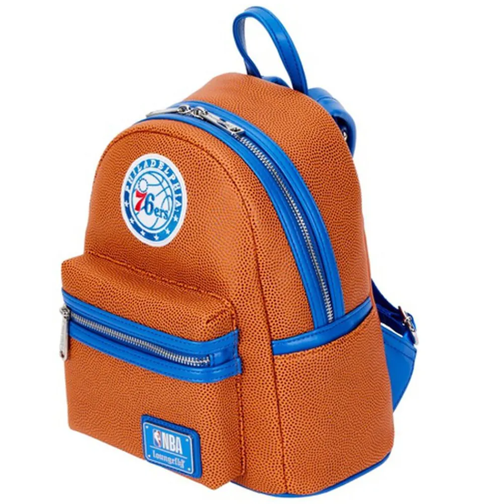 NBA Philadelphia 76Ers Basketball Logo Mini Backpack Cheap