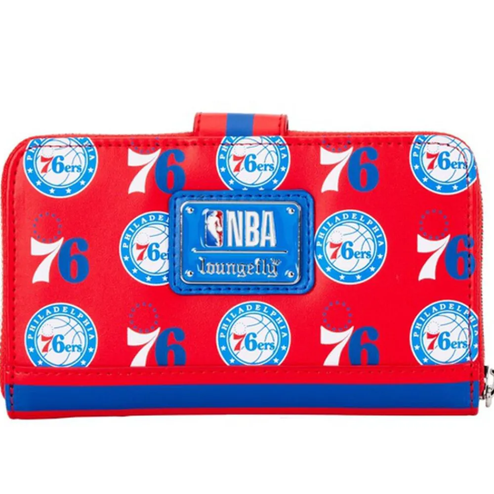 NBA Philadelphia 76Ers Logo Zip Around Wallet Best
