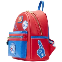 NBA Philadelphia 76Ers Patch Icons Mini Backpack Hot