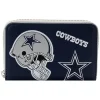 NFL Dallas Cowboys Patches Zip Around Wallet Hot