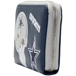 NFL Dallas Cowboys Patches Zip Around Wallet Hot