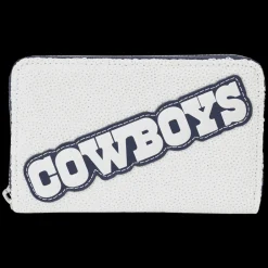 NFL Dallas Cowboys Sequin Zip Around Wallet Sale