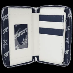NFL Dallas Cowboys Sequin Zip Around Wallet Sale