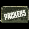 NFL Green Bay Packers Sequin Zip Around Wallet Best Sale