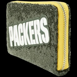 NFL Green Bay Packers Sequin Zip Around Wallet Best Sale
