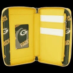 NFL Green Bay Packers Sequin Zip Around Wallet Best Sale