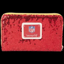 NFL Kansas City Chiefs Sequin Zip Around Wallet Best