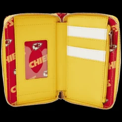 NFL Kansas City Chiefs Sequin Zip Around Wallet Best