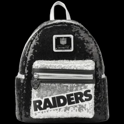 NFL Las Vegas Raiders Sequin Mini Backpack New