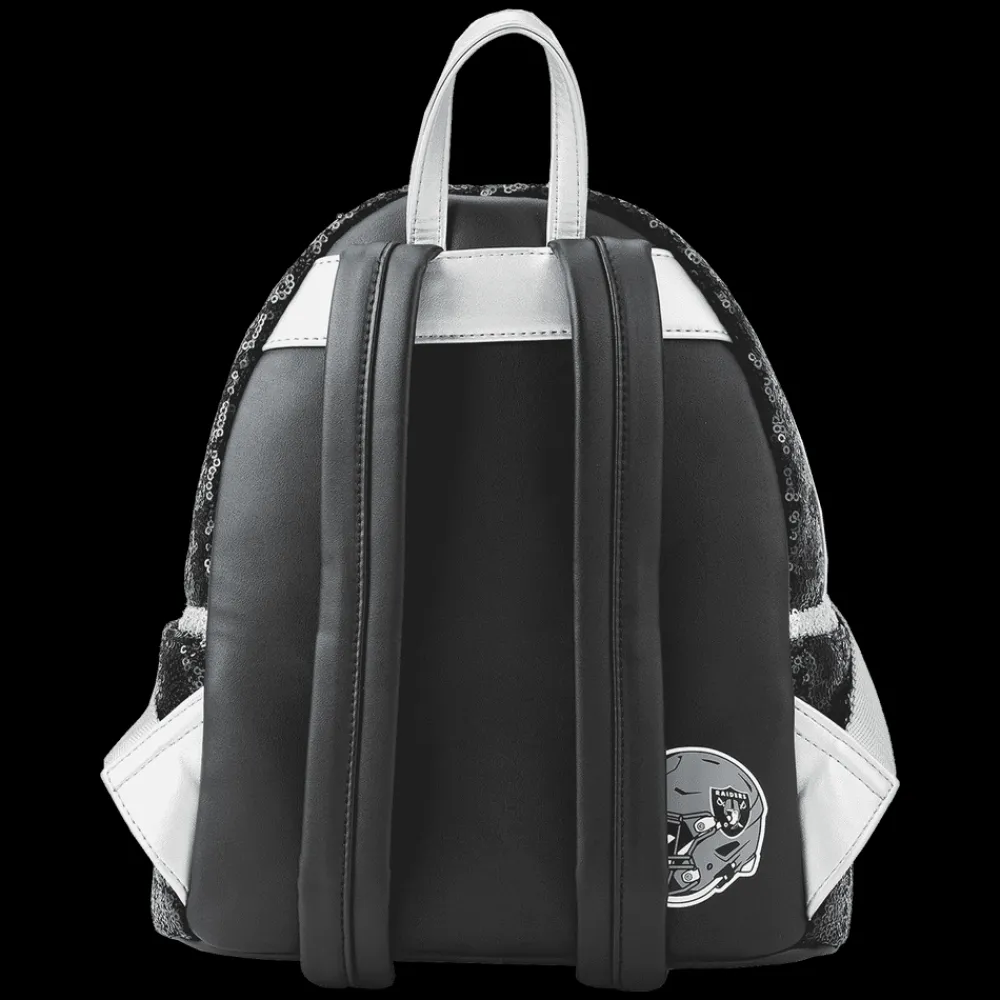 NFL Las Vegas Raiders Sequin Mini Backpack New