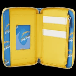NFL Los Angeles Chargers Sequin Zip Around Wallet Cheap