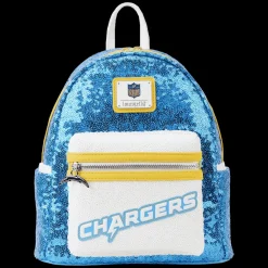 NFL Los Angeles Chargers Sequin Mini Backpack Fashion