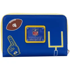 NFL Los Angeles Rams Patches Zip Around Wallet Best