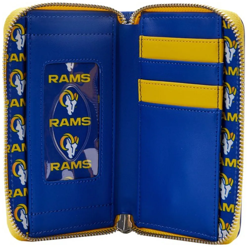 NFL Los Angeles Rams Patches Zip Around Wallet Best