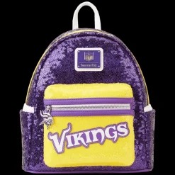 NFL Minnesota Vikings Sequin Mini Backpack Hot