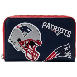 NFL New England Patriots Patches Zip Around Wallet Best
