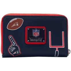 NFL New England Patriots Patches Zip Around Wallet Best