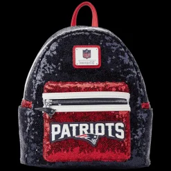 NFL New England Patriots Sequin Mini Backpack Discount