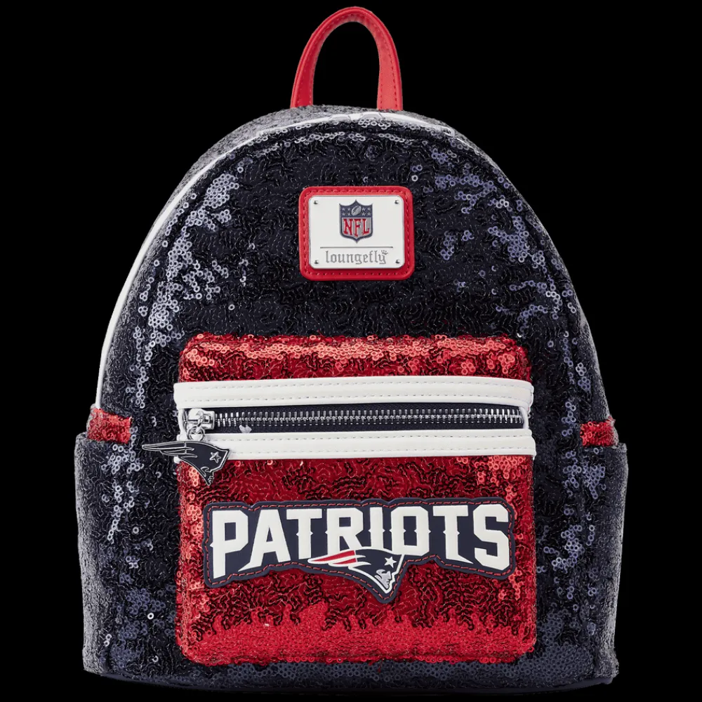 NFL New England Patriots Sequin Mini Backpack Discount