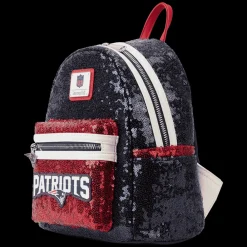 NFL New England Patriots Sequin Mini Backpack Discount