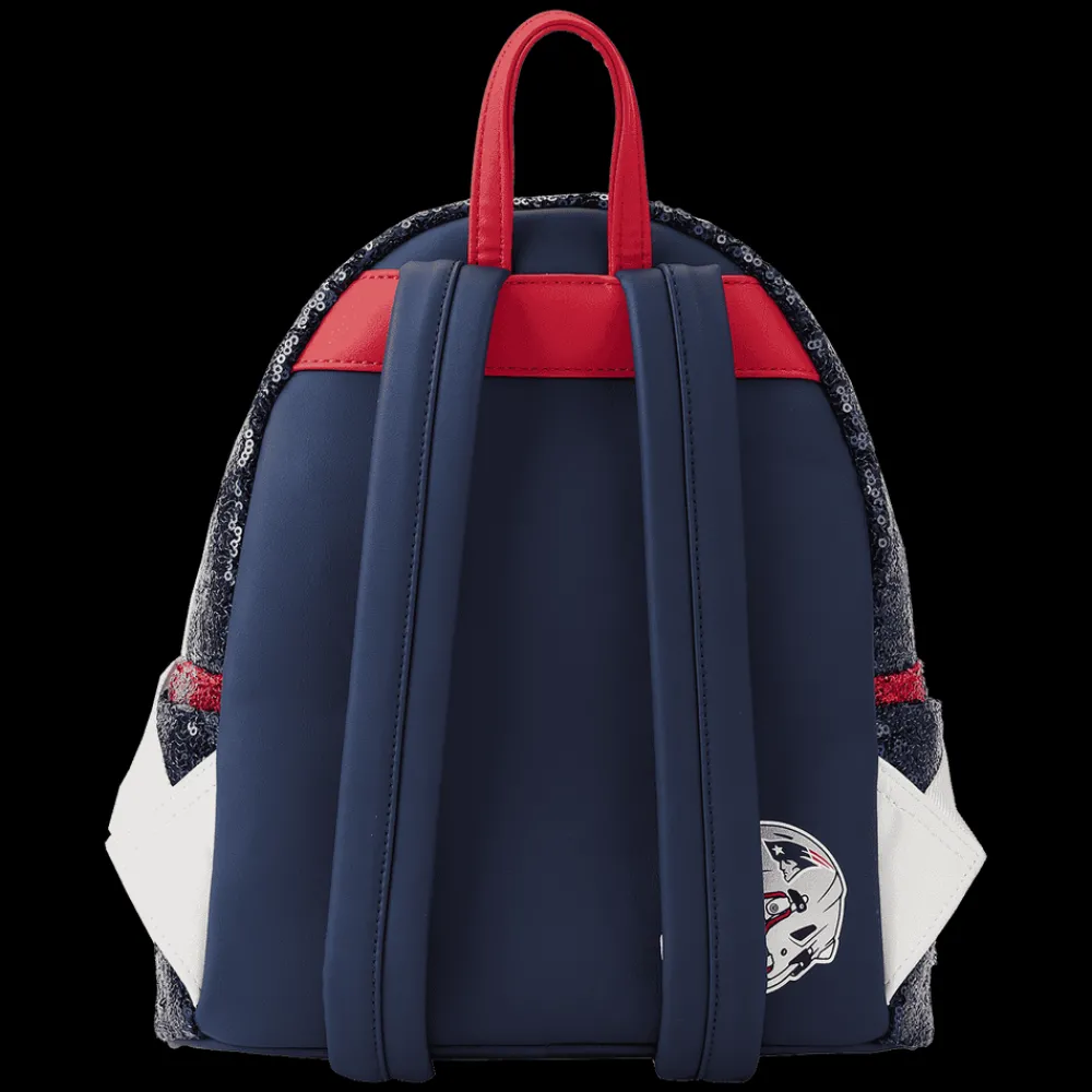 NFL New England Patriots Sequin Mini Backpack Discount