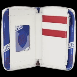 NFL New York Giants Sequin Zip Around Wallet Store