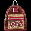NFL San Francisco 49Ers Sequin Mini Backpack Clearance