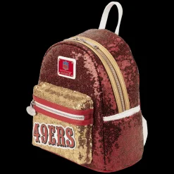 NFL San Francisco 49Ers Sequin Mini Backpack Clearance