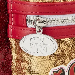NFL San Francisco 49Ers Sequin Mini Backpack Clearance