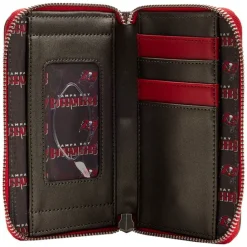 NFL Tampa Bay Buccaneers Patches Zip Around Wallet Flash Sale