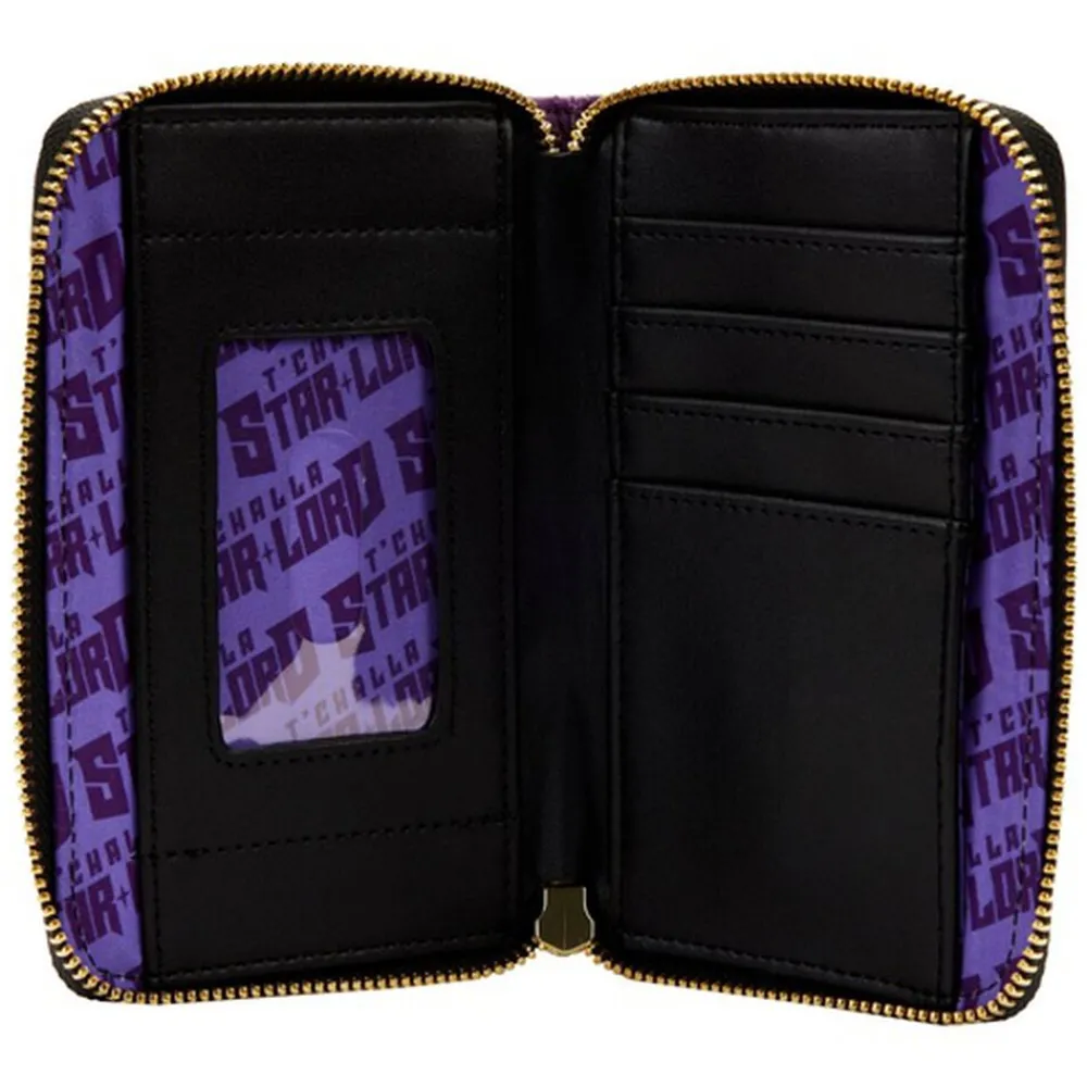 Marvel Nycc Exclusive - What If... Star-Lord T'Challa Cosplay Zip Around Wallet Outlet