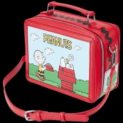 Peanuts Charlie Brown Vintage Lunchbox Crossbody Bag Flash Sale