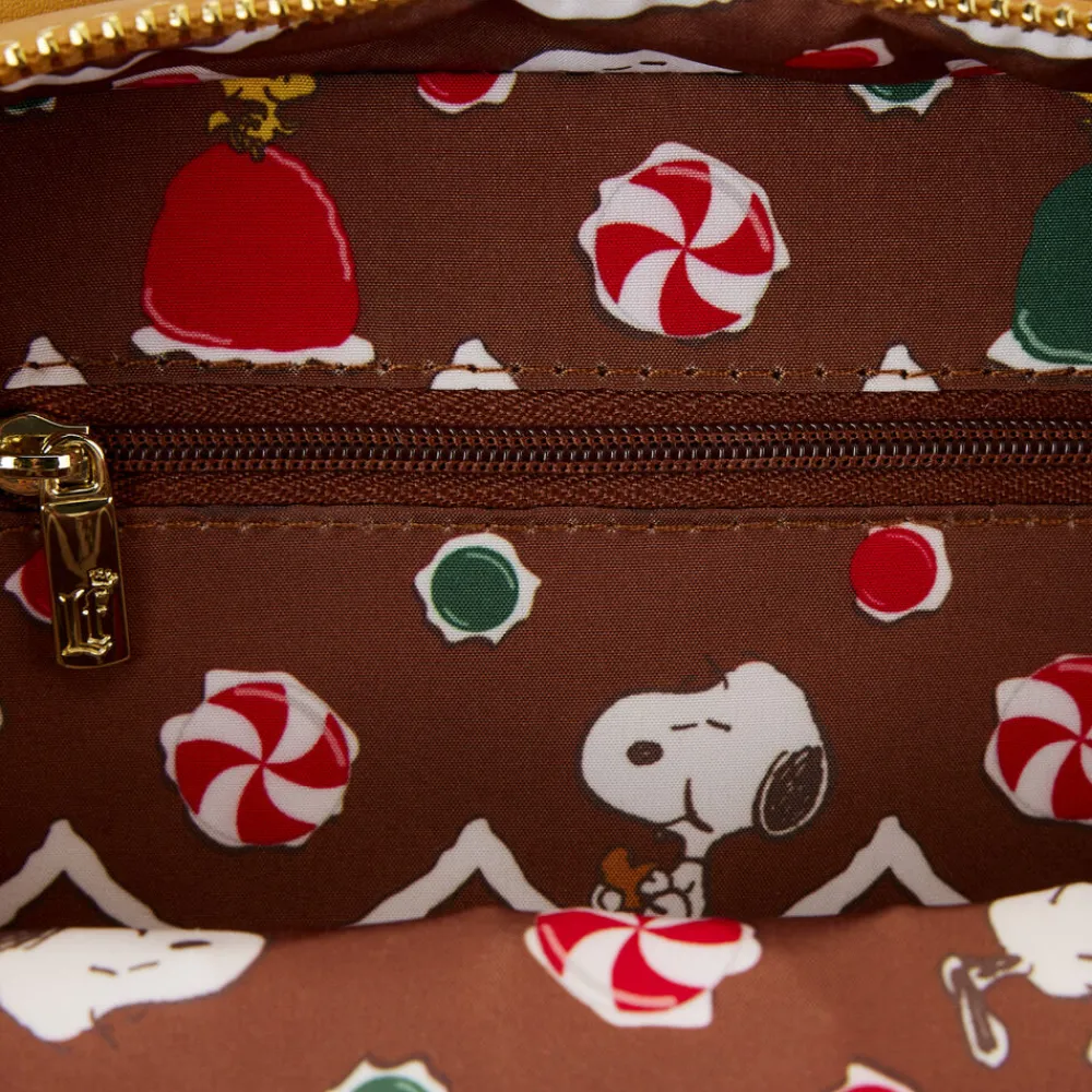 Peanuts Snoopy Gingerbread House Scented Crossbody Bag Discount