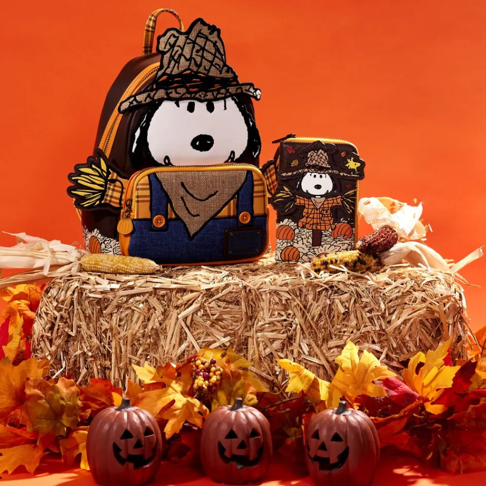 Peanuts Snoopy Scarecrow Cosplay Mini Backpack Best